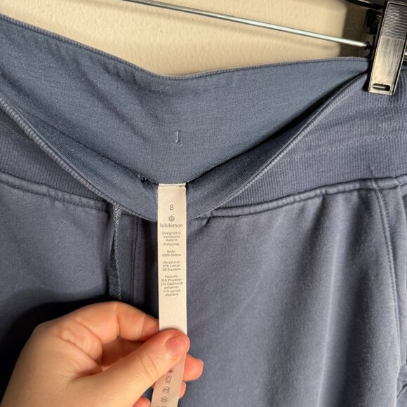 lululemon athletica Women's Warm Down II 28" Joggers in Cadet Blue - Size 8 - Picture 4 of 5